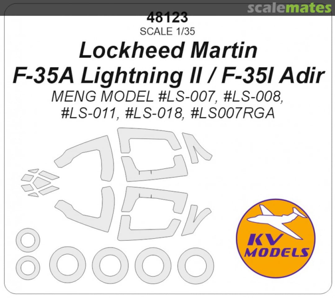 Boxart F-35A Lightning II 48123 KV Models