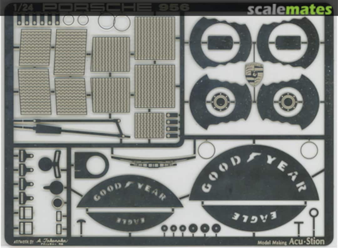 Boxart PORSCHE 956 Mechanical parts Set. ATS-7773 Acu-Stion