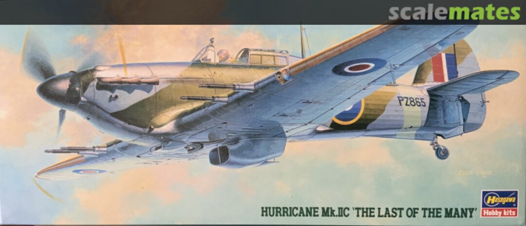 Boxart Hurricane Mk.IIC `The Last of the Many´ 51339 Hasegawa