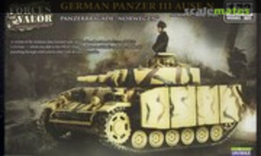 1:72 GERMAN PANZER III Ausf. N (Forces of Valor 87011)