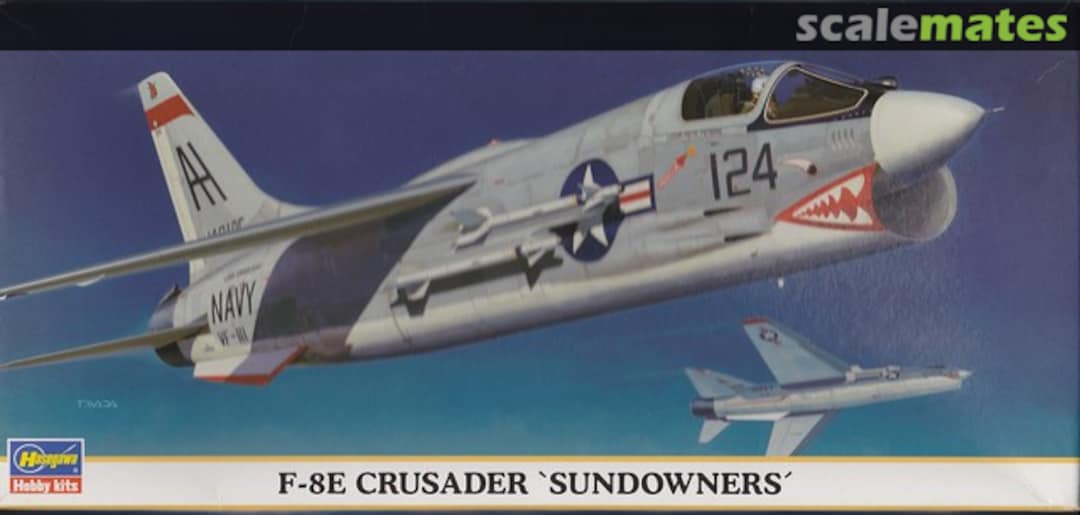 Boxart F-8E Crusader `Sundowners´ 00643 Hasegawa