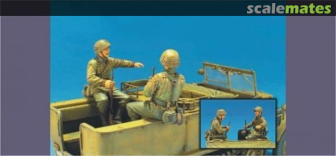 Boxart Sd.Kfz.11 3T Eastern Front Crew (1) /2Fig. HF537 Hobby Fan