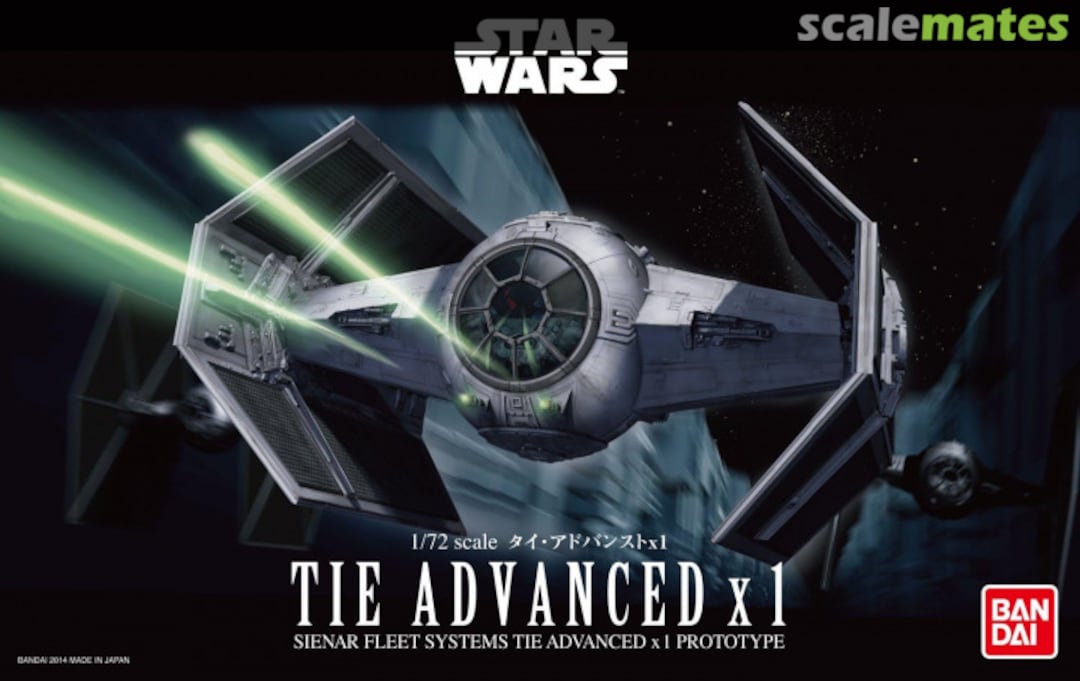 Boxart TIE Advanced x1 0191407 Bandai