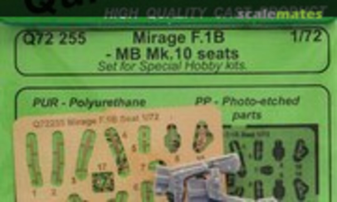 1:72 Mirage F.1B - MB Mk.10 seats (CMK Q72255)