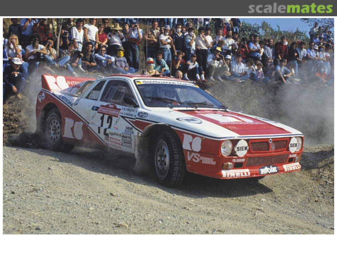 Boxart Lancia Rally 037 20299 Hasegawa