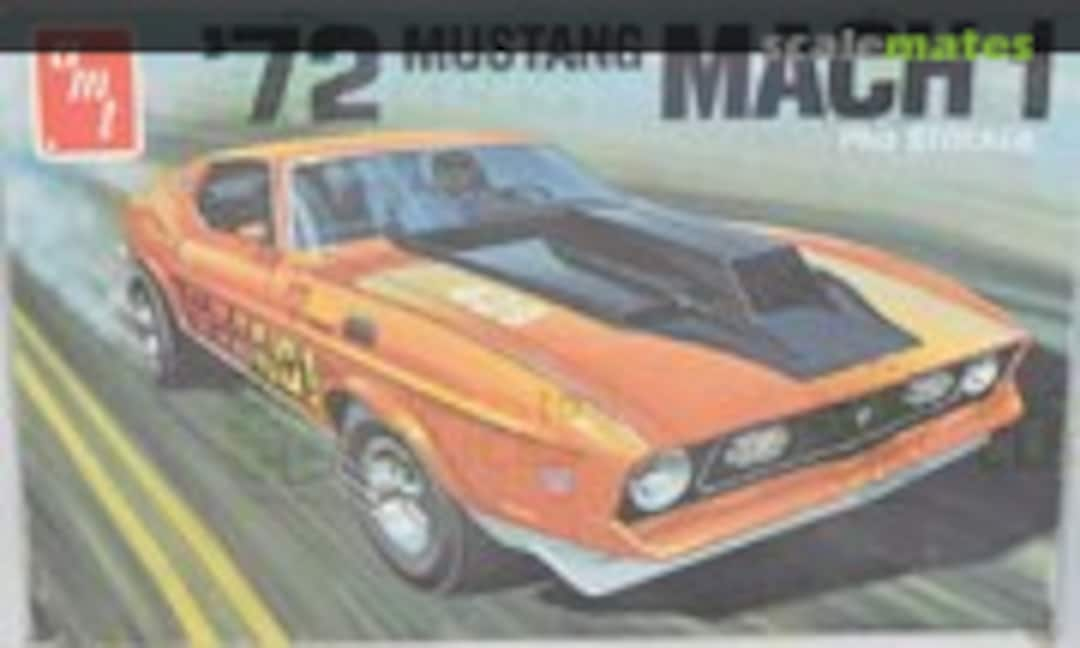 1:25 '72 Mustang Mach 1 Pro Stocker (AMT 9999)