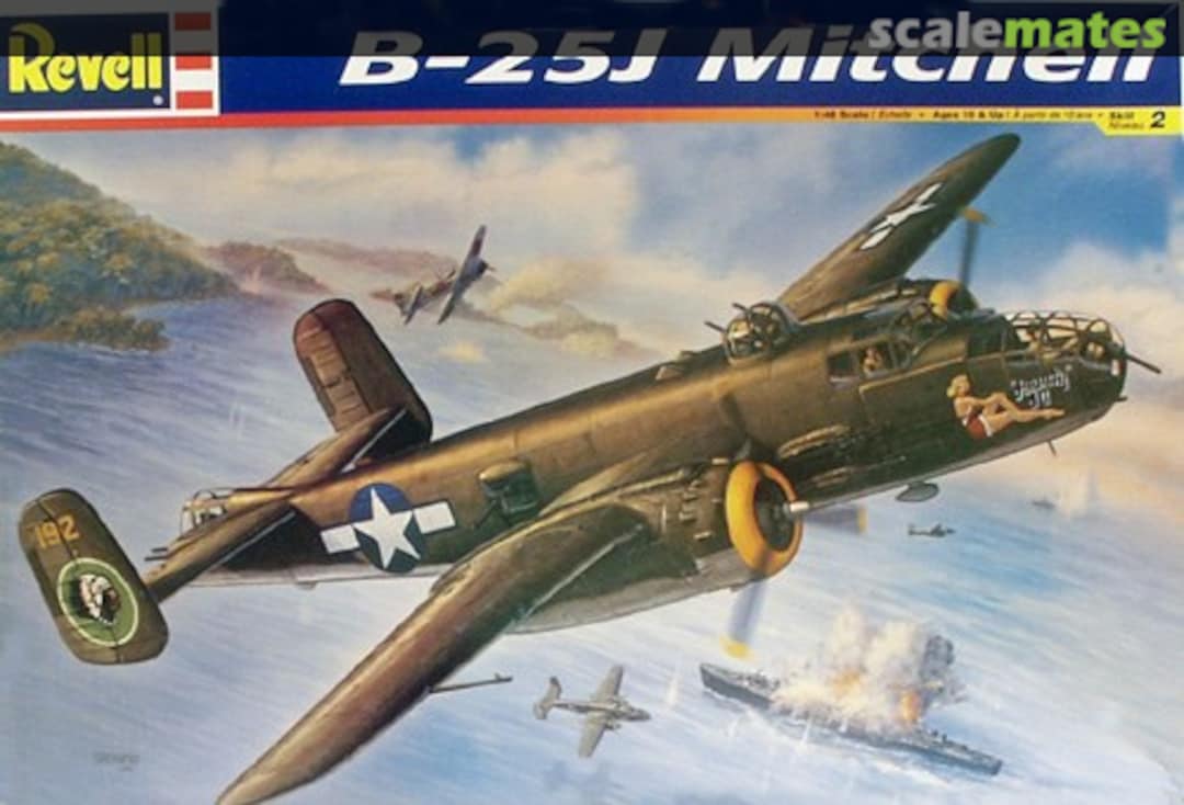 Boxart B-25J Mitchell 85-5512 Revell