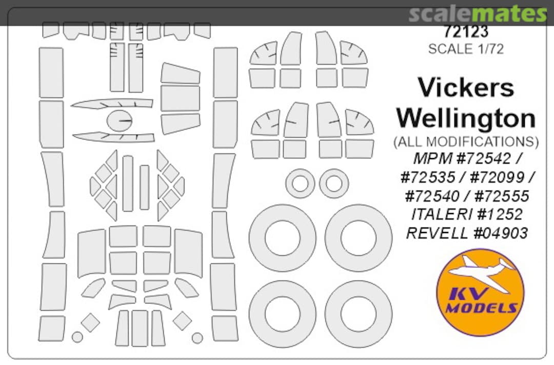 Boxart Vickers Wellington 72123 KV Models