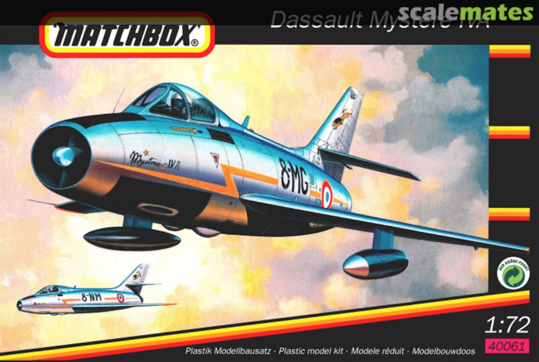 Boxart Dassault Mystère IVA 40061 Matchbox