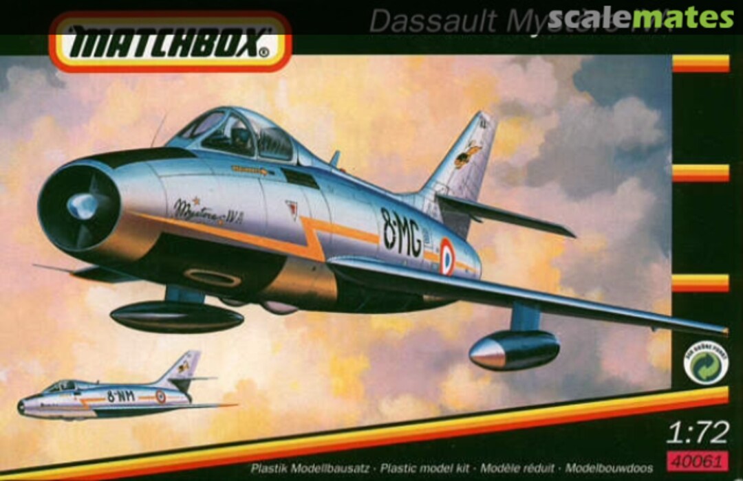 Boxart Dassault Mystère IVA 40061 Matchbox