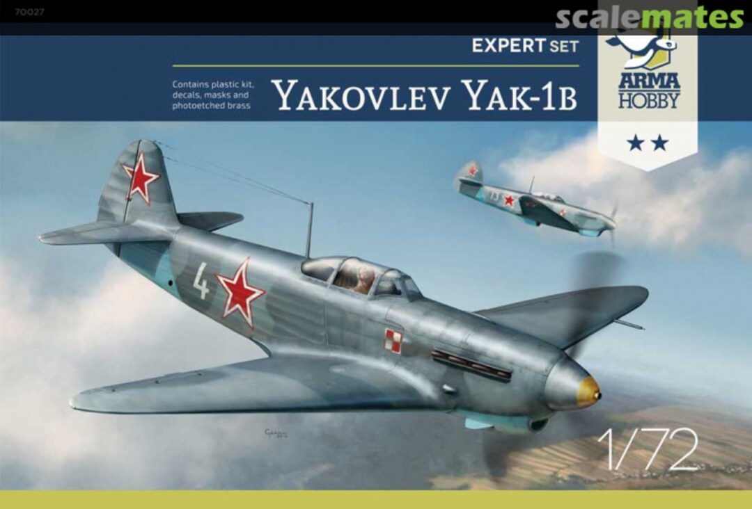 Boxart Yakovlev Yak-1b 70027 Arma Hobby