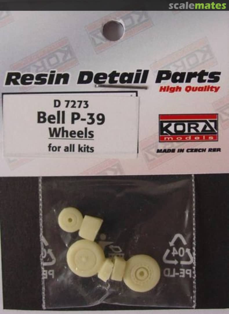 Boxart Bell P-39 Wheels D7273 Kora Models