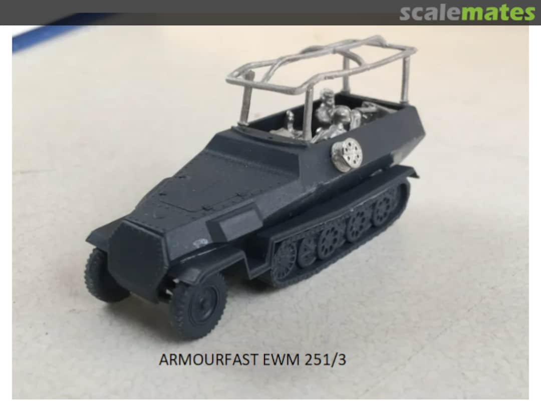 Boxart 251/3 Radio Vehicle “Funk Panzerwagon” Conversion Set EWM 251/3 Armourfast