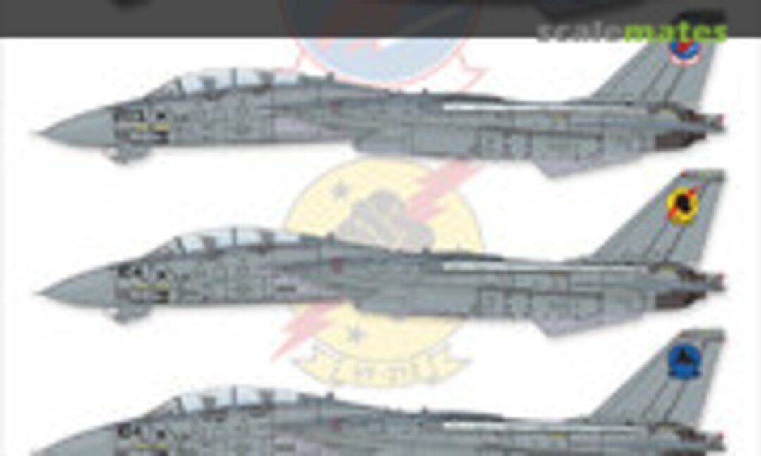 1:72 F-14A Tomcat &amp; F-5E Tiger II Decal set (Jeight Design JD-72004)