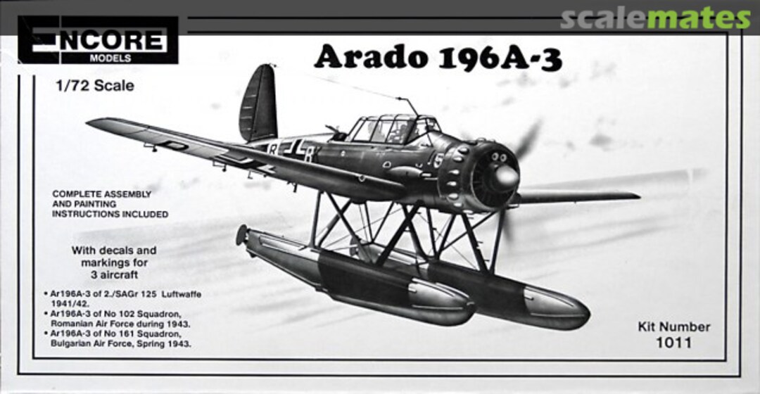 Boxart Arado 196A-3 1011 Encore Models