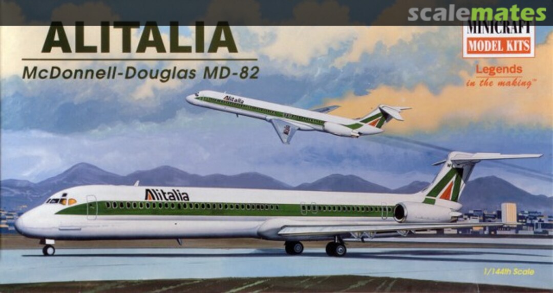 Boxart McDonnell-Douglas MD-82 14480 Minicraft Model Kits