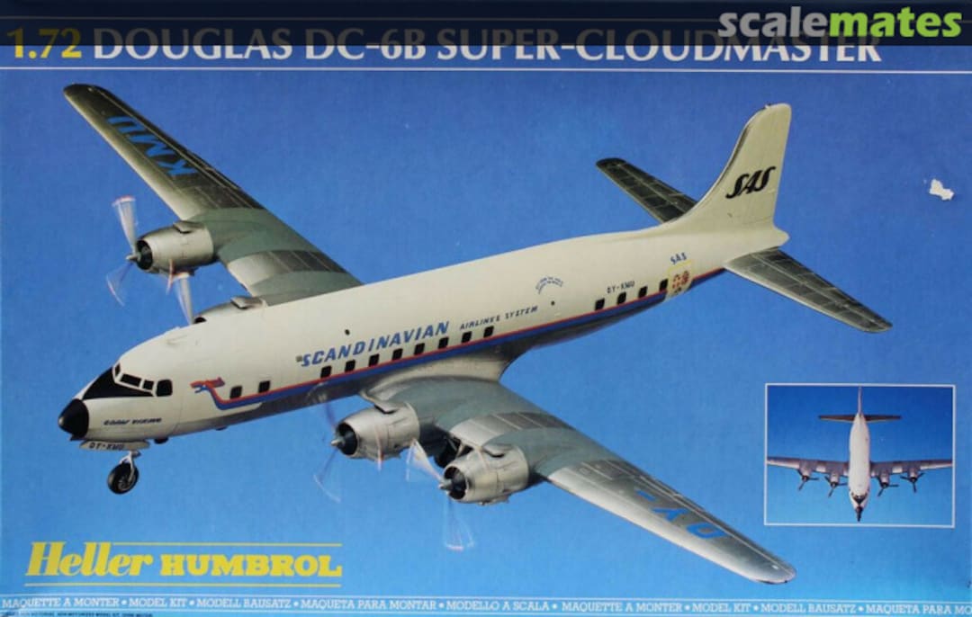 Boxart Douglas DC-6B Super-Cloudmaster 80315 Heller Humbrol