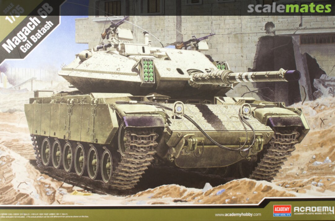 Boxart Magach 6B Gal Batash 13281 Academy