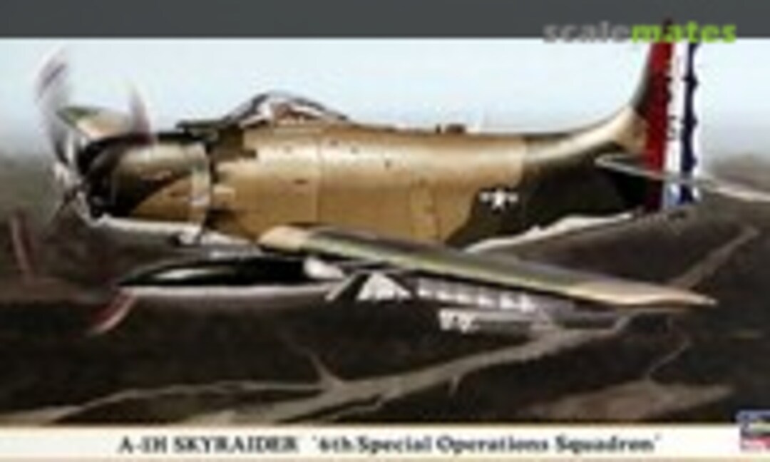 1:72 A-1H Skyraider `6th Special Operations Squadron´ (Hasegawa 00780)