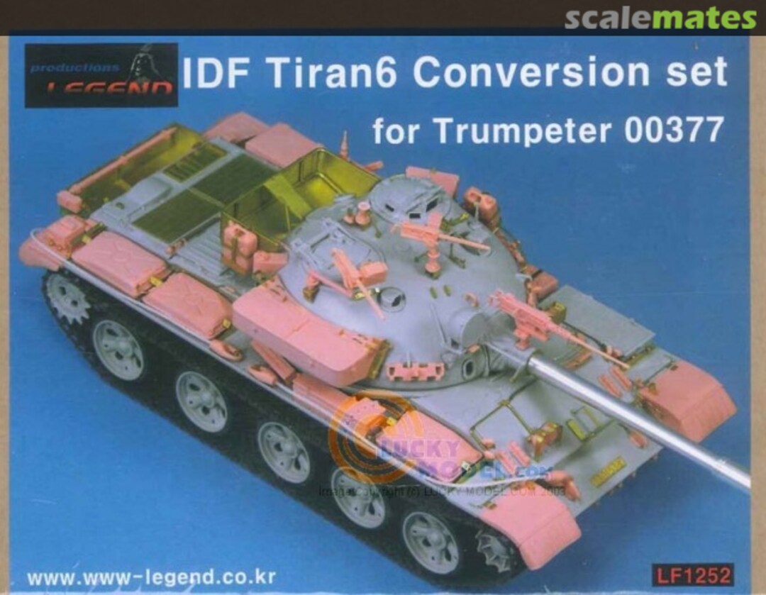 Boxart IDF Tiran 6 Conversion Set 1252 Legend Productions