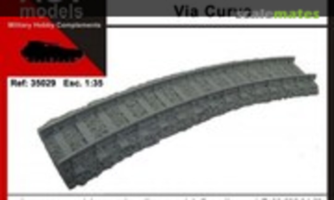 Curved track (AGV Models 35030)