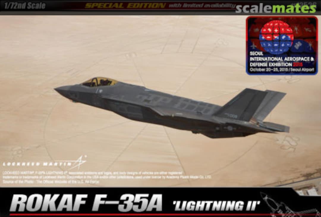 Boxart ROKAF F-35A Lightning II 12526 Academy