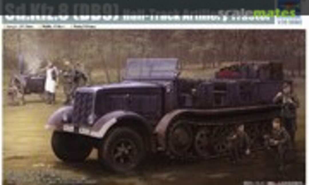 1:35 Sd.Kfz.8 (DB9) Half-Track Artillery Tractor (Trumpeter 09538)