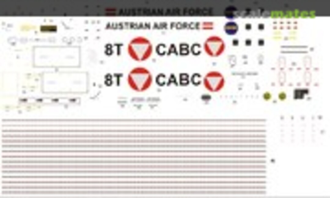 1:72 Austrian Airforce C-130 Hercules (Brent-Air-Decals FP 72110)