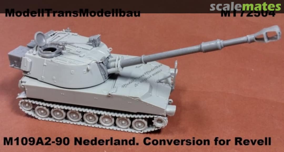 Boxart M109A2-90 NL Version MT72504 Modell Trans Modellbau