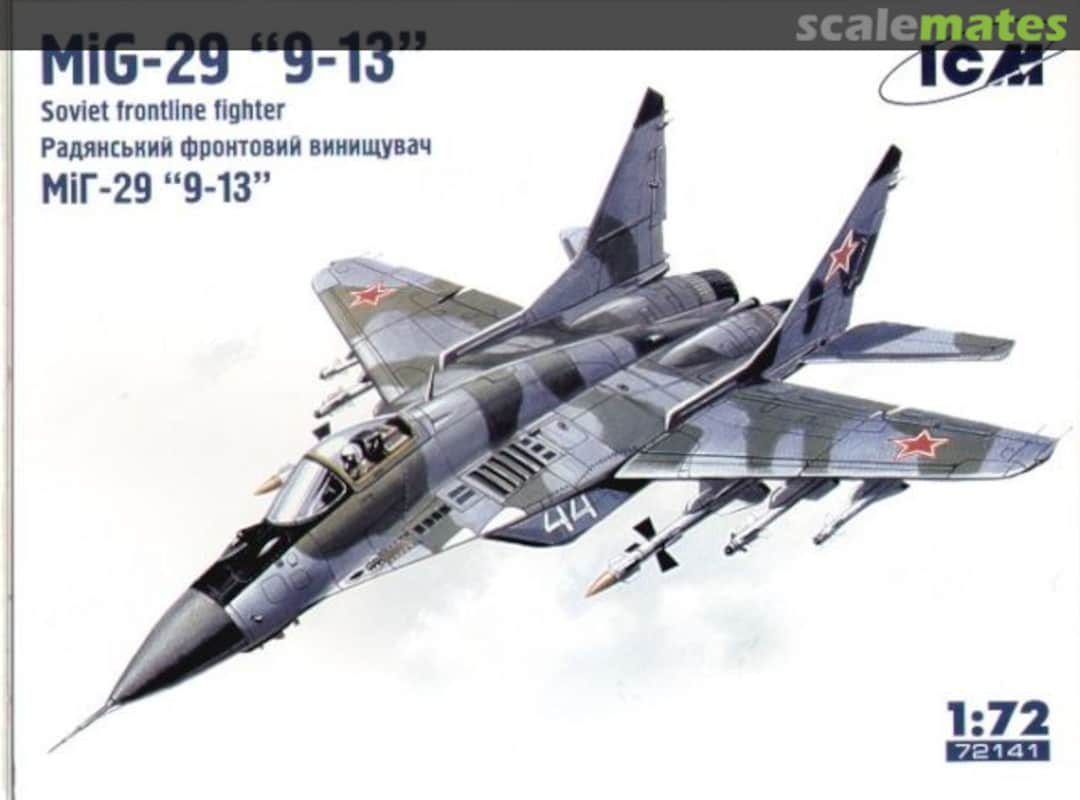 Boxart MiG-29 "9-13" 72141 ICM