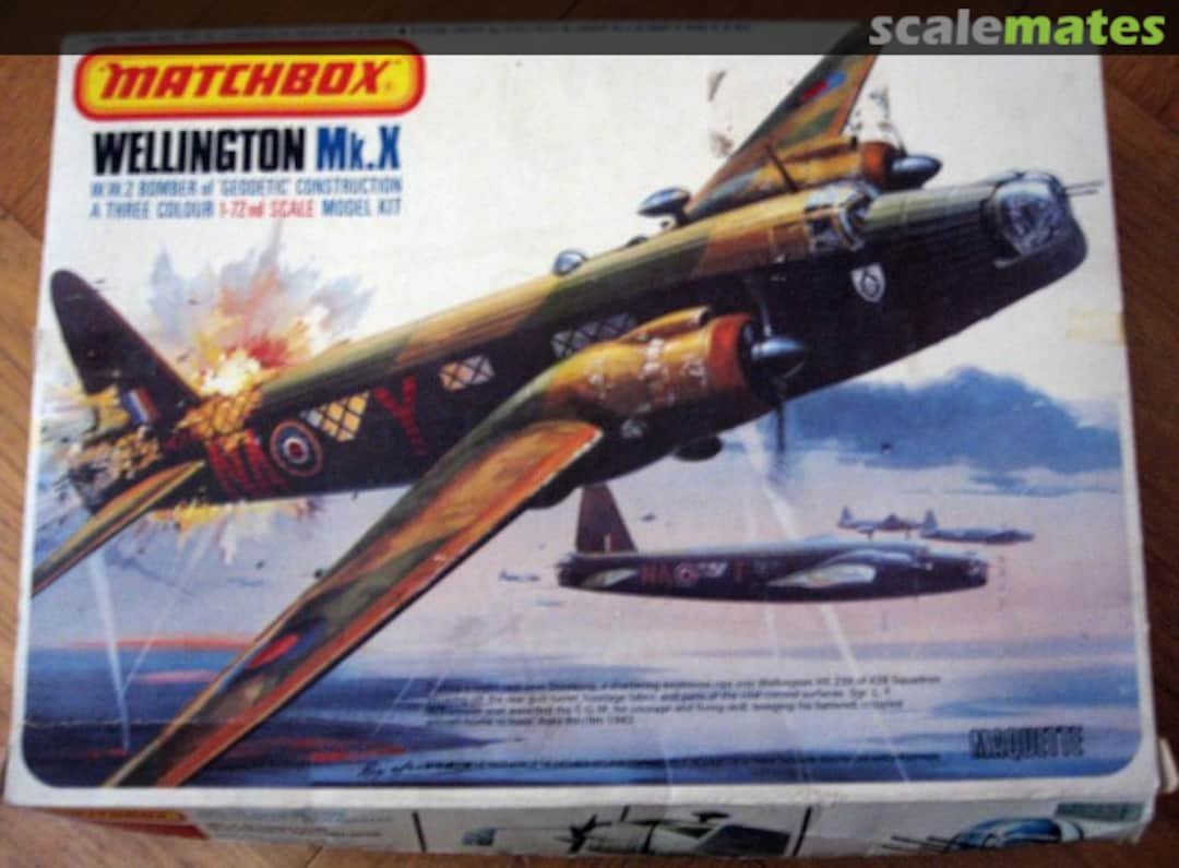 Boxart Wellington Mk.X PK-402 Matchbox