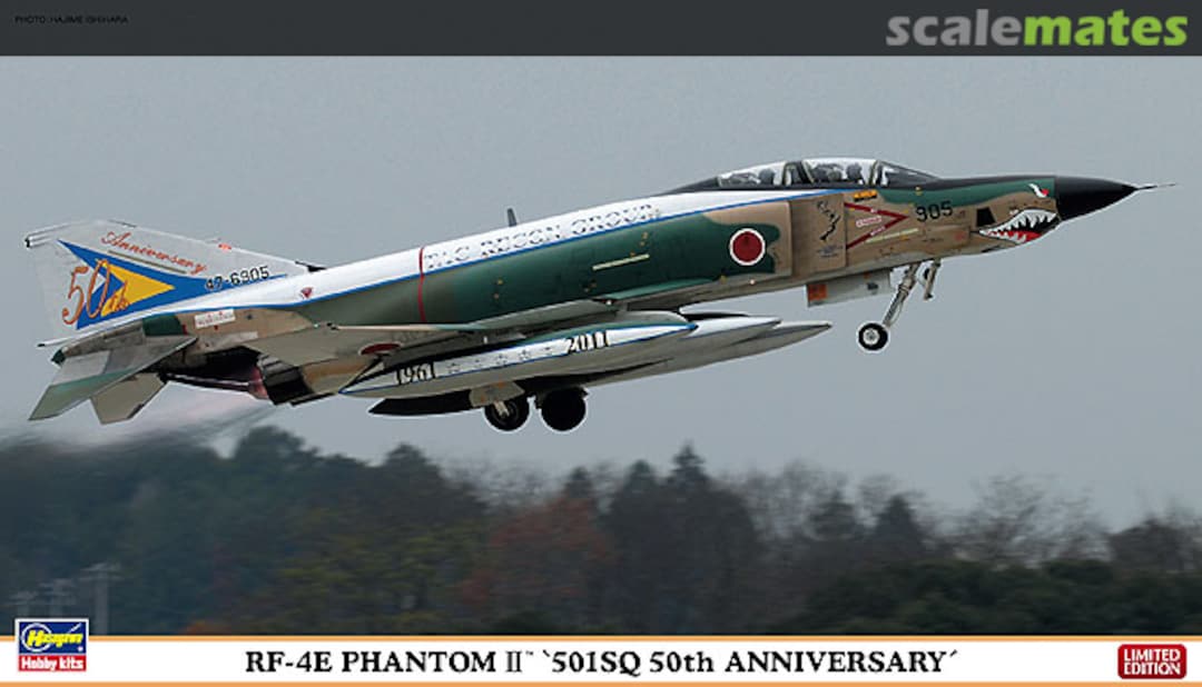 Boxart RF-4E Phantom II '501SQ 50th Anniversary' 01978 Hasegawa