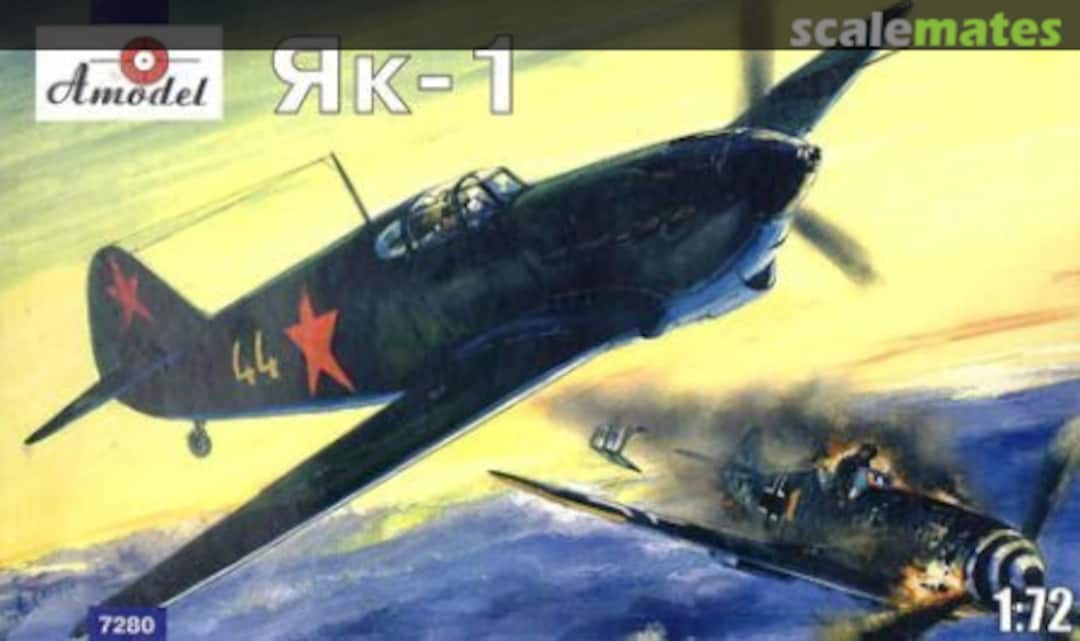 Boxart Yakovlev Yak-1 7280 Amodel