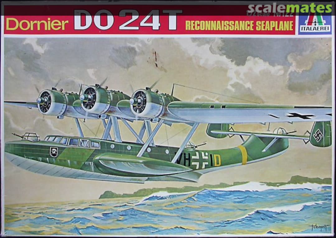 Boxart Dornier Do 24T Reconnaissance Seaplane 122 Italaerei