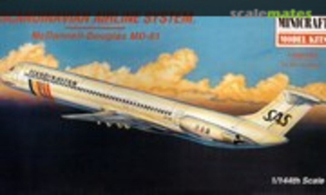 1:144 McDonnell-Douglas MD-81 (Minicraft Model Kits 14474)