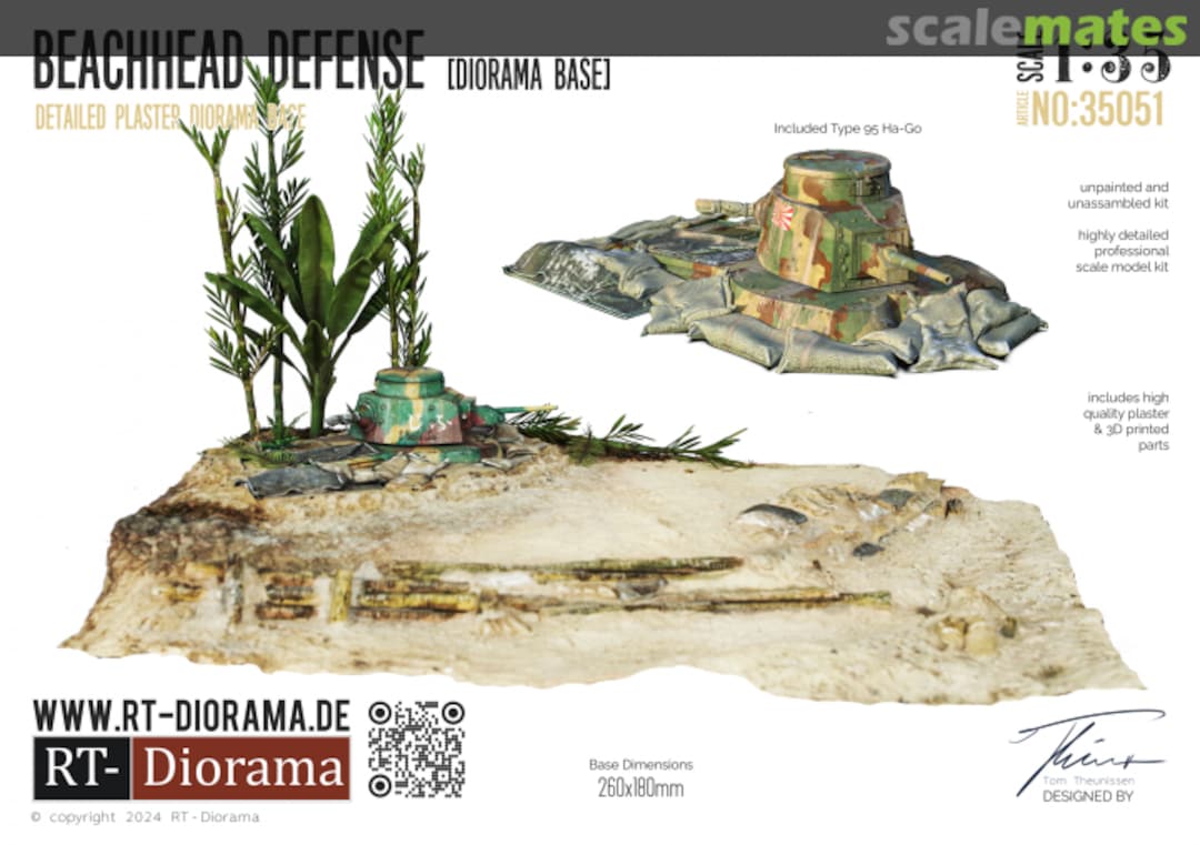 Boxart Beachhead defense  35051 RT-Diorama