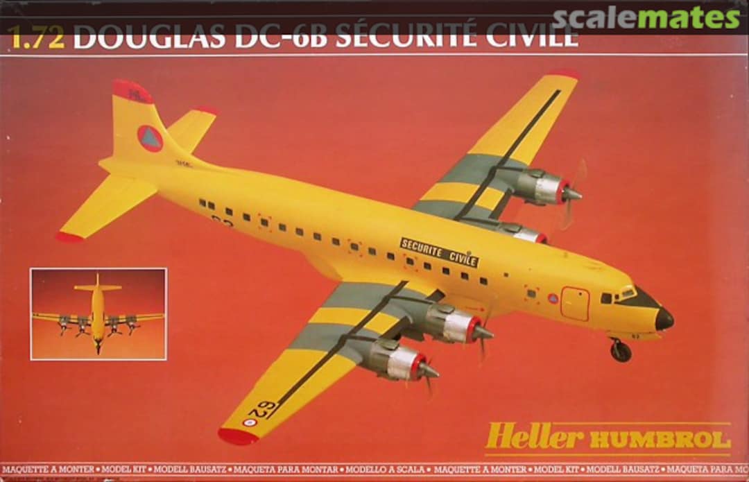 Boxart Douglas DC-6B Cloudmaster 80316 Heller Humbrol