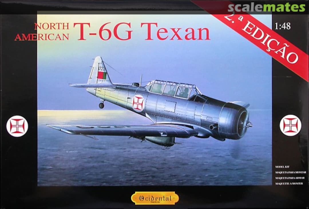 Boxart North American T-6G Texan 0201 Ocidental Réplicas