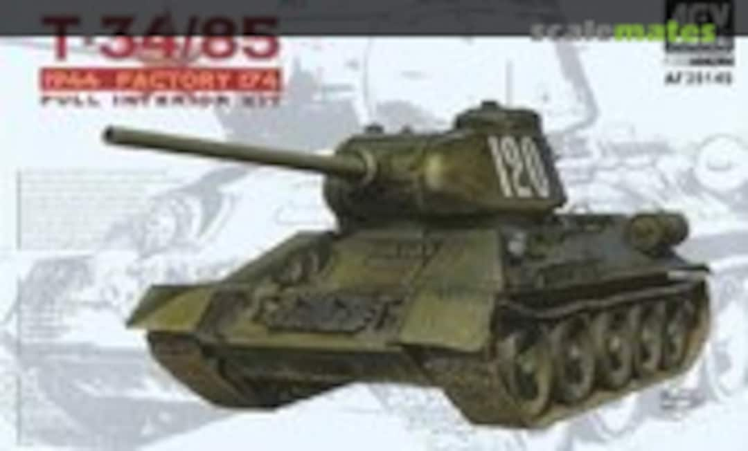 1:35 T-34/85 Model 1944 w/ Full Interior (AFV Club AF35145)