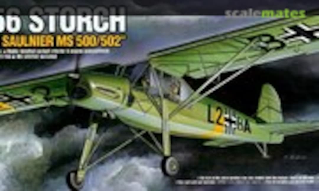 1:72 Fi 156 Storch &quot;Morane Saulnier MS 500/502&quot; (Academy 12459)