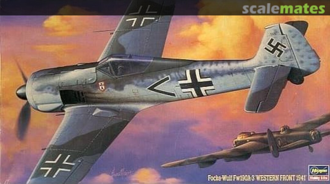 Boxart Focke-Wulf Fw190A-3 'Western Front 1941' 09205 Hasegawa