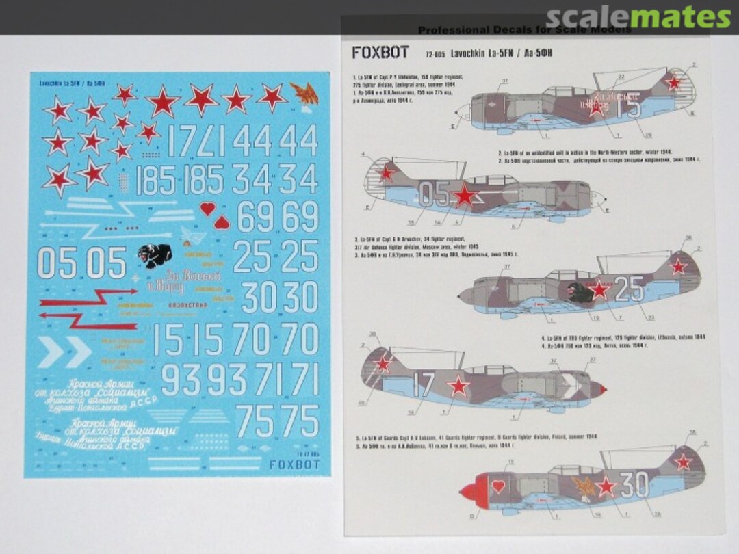 Boxart Lavochkin La-5FN 72-005 Foxbot