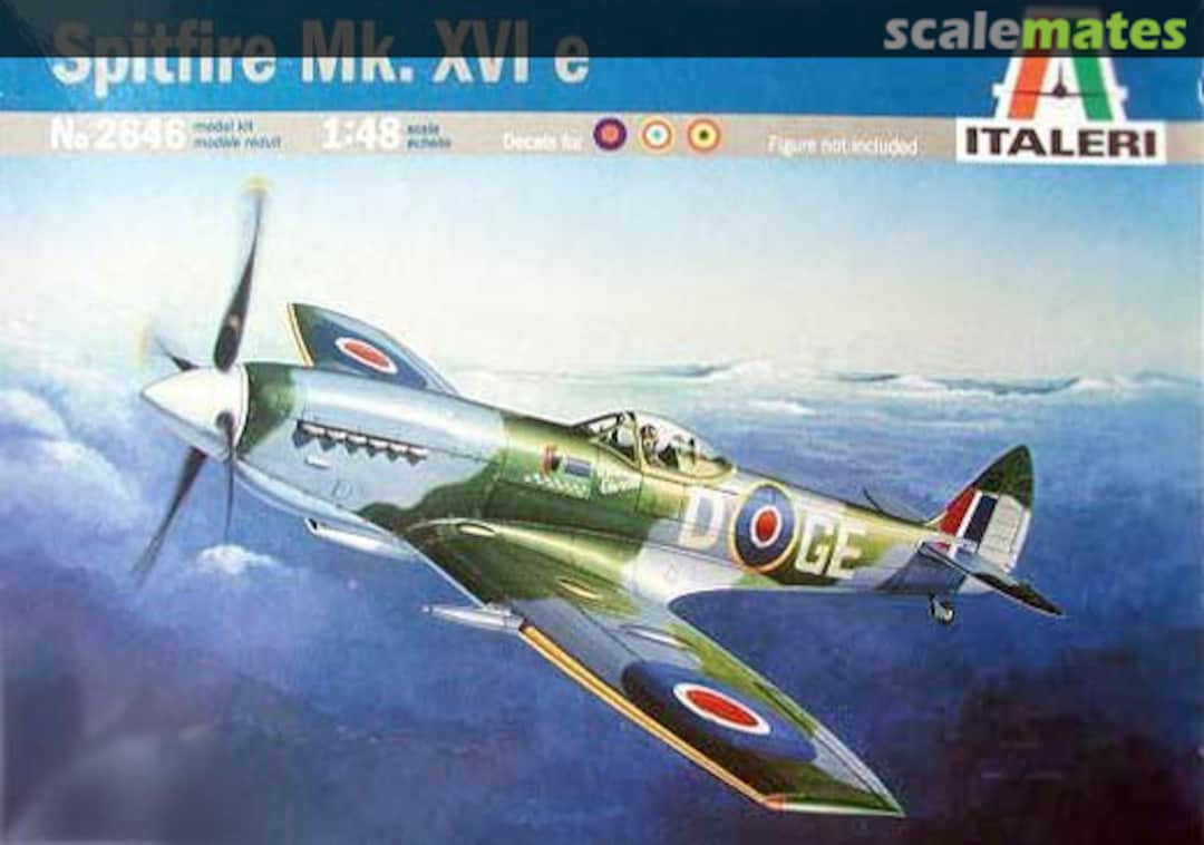 Boxart Spitfire Mk. XVI e 2646 Italeri