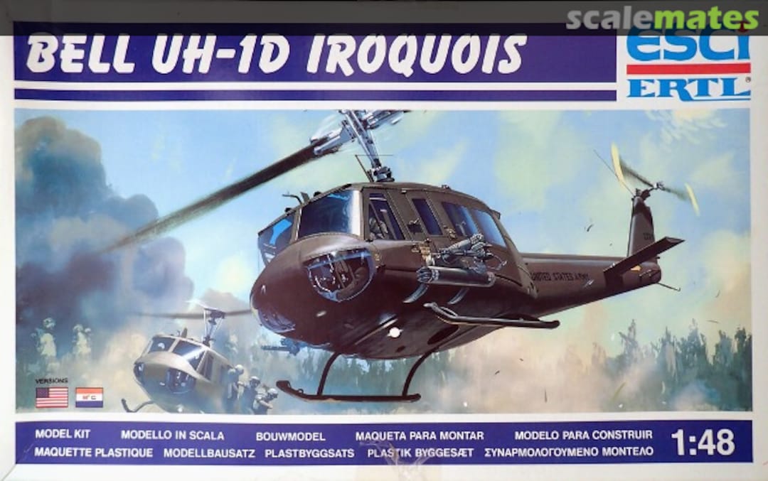 Boxart Bell UH-1D Iroquois 4033 ESCI/ERTL