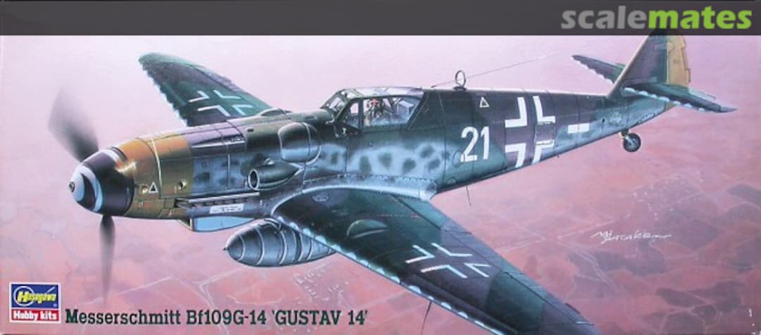 Boxart Messerschmitt Bf109G-14 'Gustav 14' 51318 Hasegawa