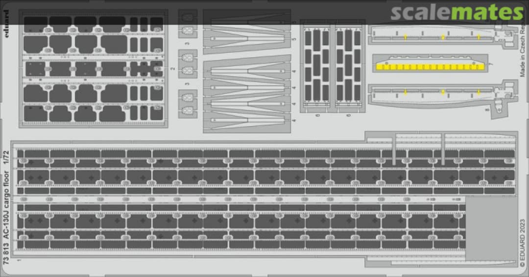 Boxart AC-130J cargo floor 73813 Eduard