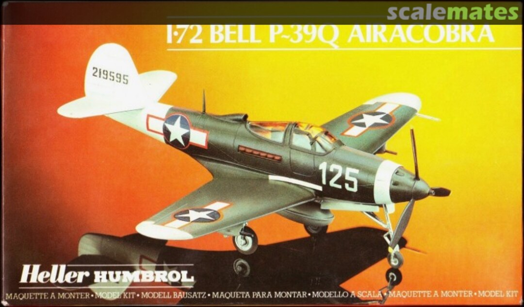 Boxart Bell P-39Q Airacobra 80271 Heller Humbrol