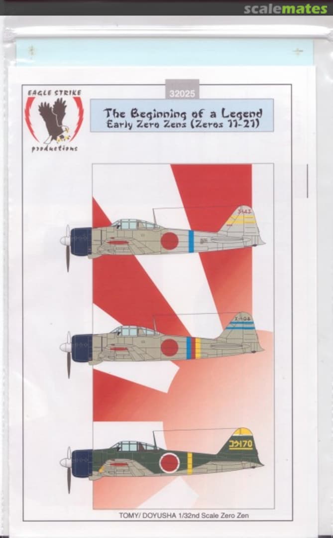 Boxart A6M2 Zero Model 11/21 32025 Eagle Strike Productions