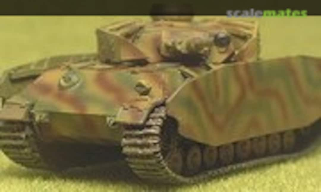 1:144 Pz. IV w/Sloped Frontal Armor (Ostketten) (Atelier Infinite G-071)