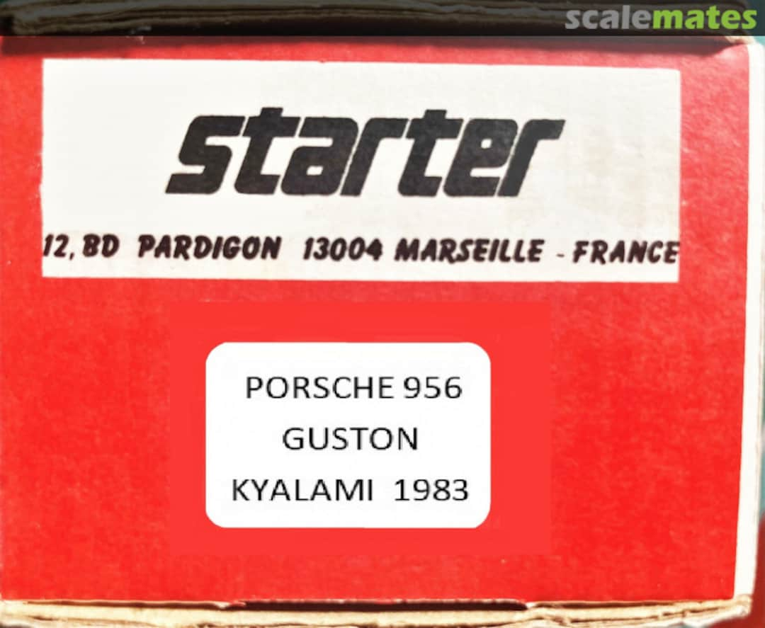 Boxart Porsche 956 - "Gunston" none Starter